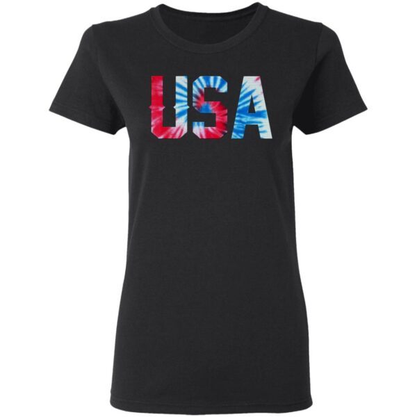 USA Tie Dye Colorful Vintage T-Shirt