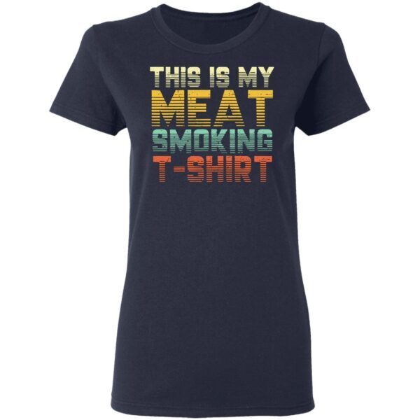 This Is My Meat Smoking Vintage T-Shirt