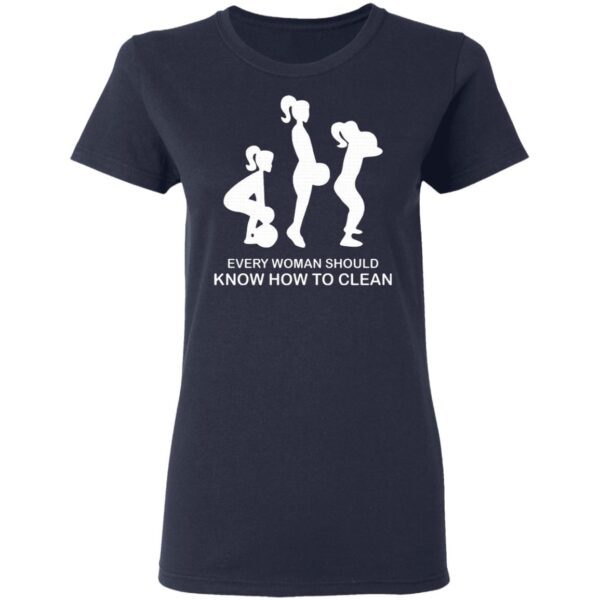 Every woman should know how to clean T-Shirt