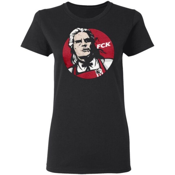Premium The Witcher Geralt of Rivia FCK KFC T-Shirt