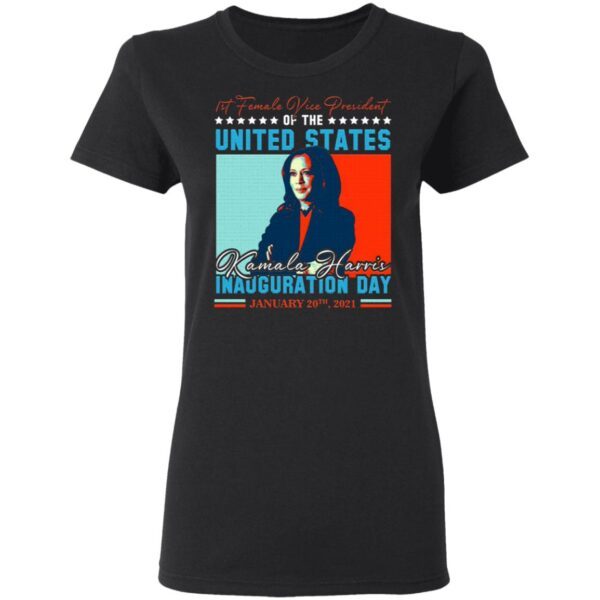 Kamala Harris First Female Vice President Biden Harris 2021 Inauguration Day T-Shirt
