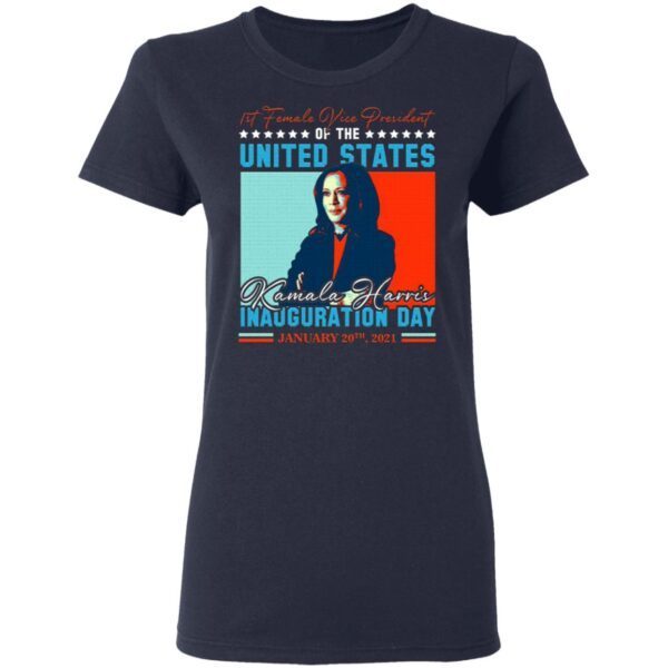 Kamala Harris First Female Vice President Biden Harris 2021 Inauguration Day T-Shirt