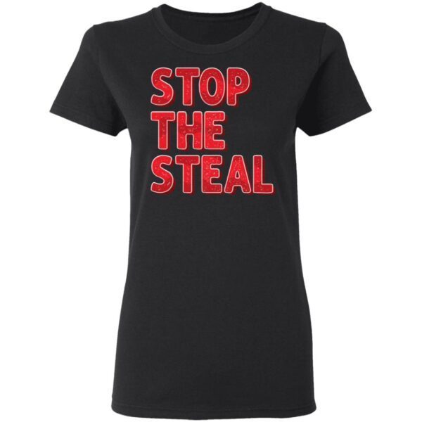 Stop The Steal Trump 2020 Voter Fraud Election T-Shirt