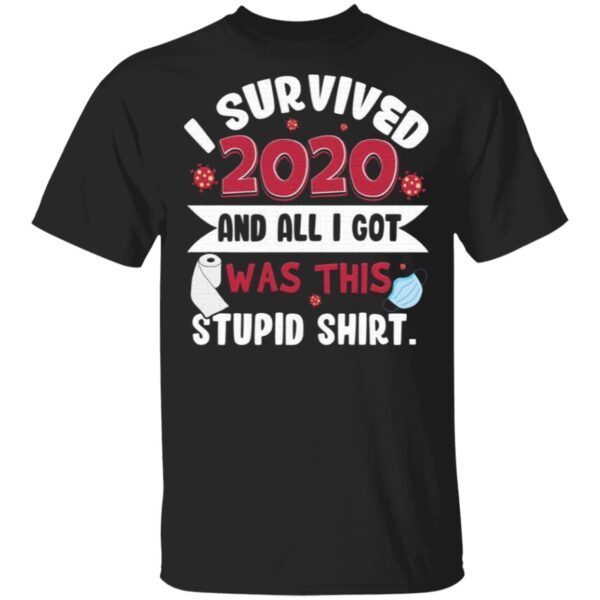 I Survived 2020 And All I Got Was This Stupid Shirt Funny T-Shirt