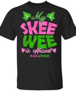 Kamala Harris My Skee Wee Is Official Aka Sorority 1908 T-Shirt
