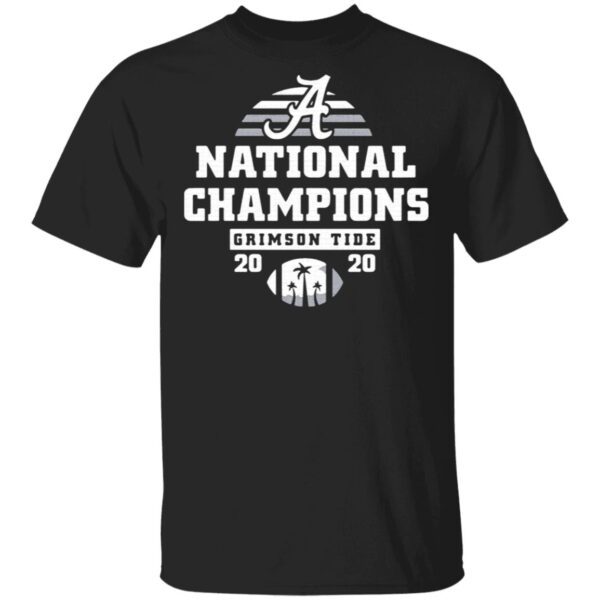 Alabama Crimson Tide national Champions 2020 T-Shirt