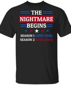 The Nightmare Begins January 20th 2021 T-Shirt