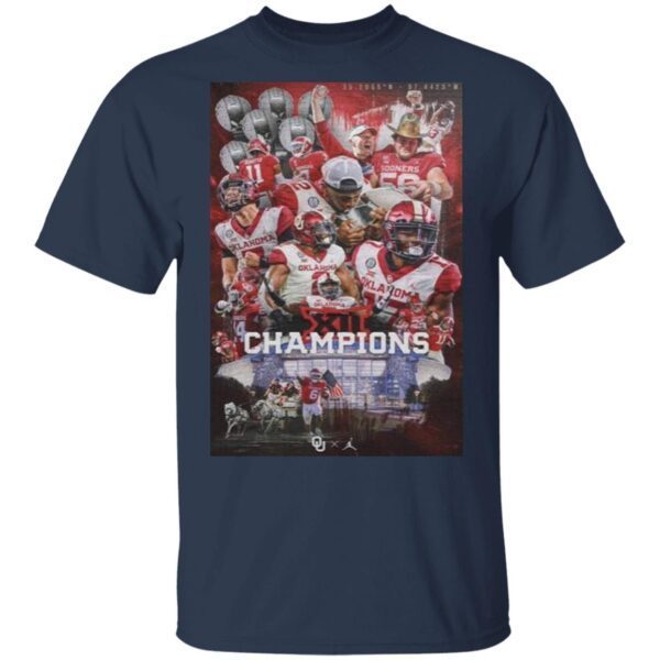 Oklahoma Sooners team championship 2021 T-Shirt