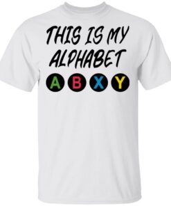 This is my alphabet abxy T-Shirt