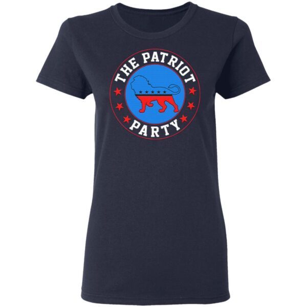The Patriot Party Lion America Pro Trump T-Shirt