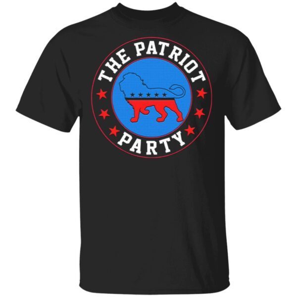 The Patriot Party Lion America Pro Trump T-Shirt
