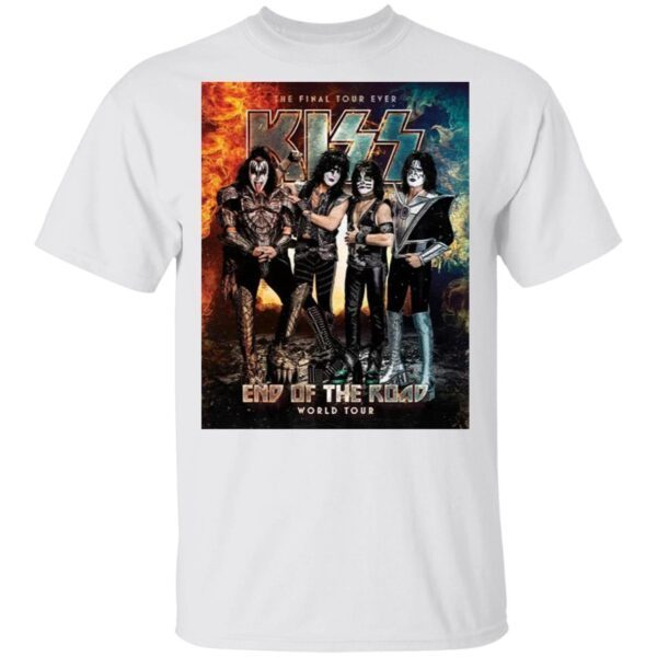 Kiss Band end of the Road world Tour 2021 T-Shirt