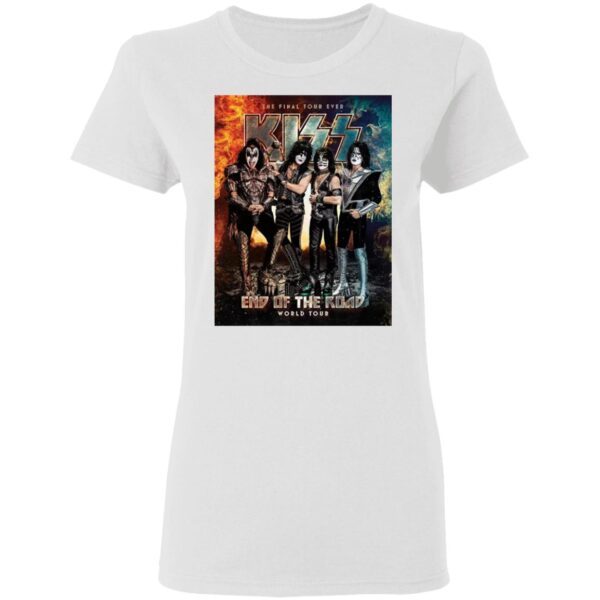 Kiss Band end of the Road world Tour 2021 T-Shirt