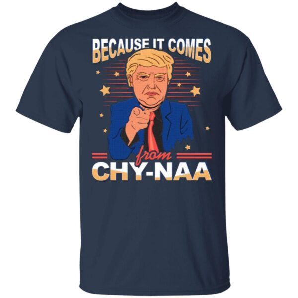 Anti Biden 2020 Not My President Because It Comes from China T-Shirt