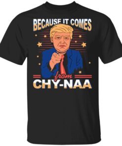 Anti Biden 2020 Not My President Because It Comes from China T-Shirt