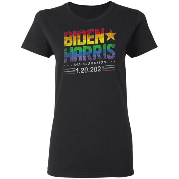 Biden Harris LGBTQ 01 20 21 january 20th T-Shirt