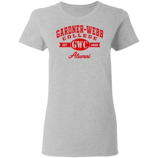 Gardner Webb College est GWC 1905 Alumni T-Shirt
