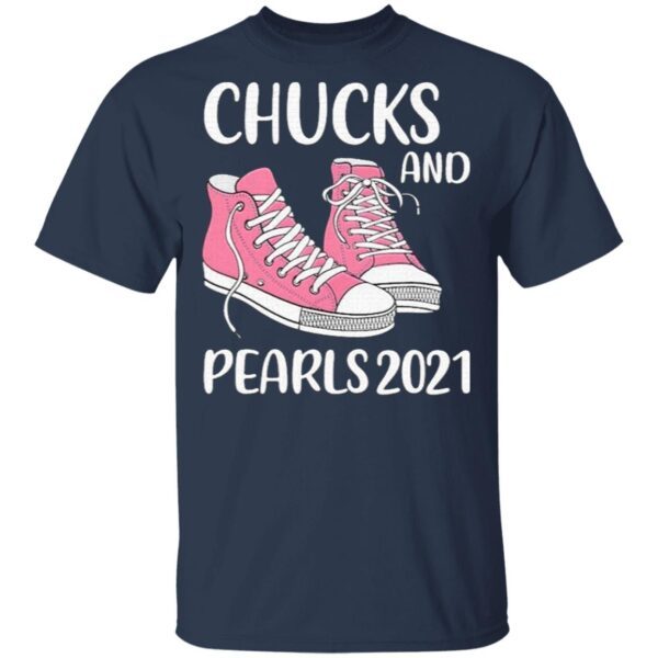 Chucks and Pearls 2021 Valentine T-Shirt