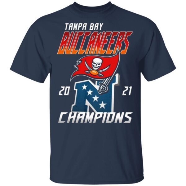 Tampa Bay Buccaneers 2021 Champions T-Shirt