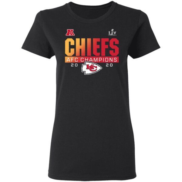 LIV Super Bowl Kansas City Chiefs AFC Champions 2020 T-Shirt