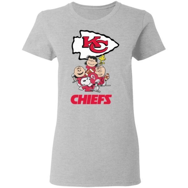 Kansas City Chiefs The Peanuts Character T-Shirt
