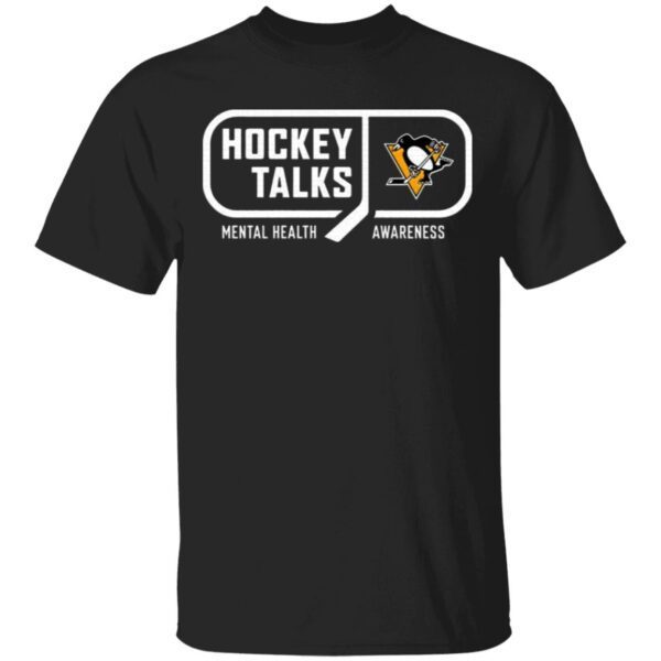 Hockey Talks Mental Health Awareness Pittsburgh T-Shirt