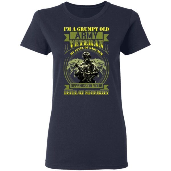 I’m A Grumpy Old Army Veteran T-Shirt