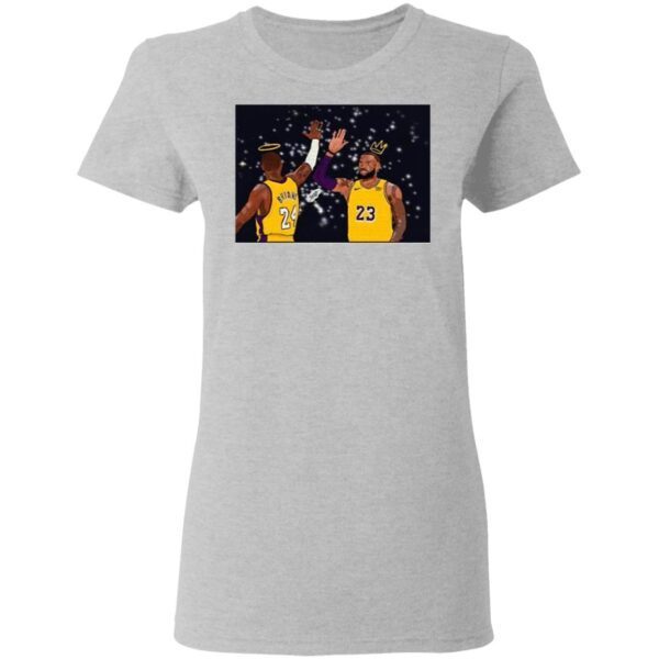 Lebron James And Kobe Bryant Signature Thanks For The Memories T-Shirt
