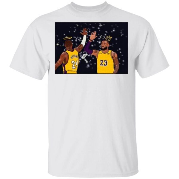 Lebron James And Kobe Bryant Signature Thanks For The Memories T-Shirt