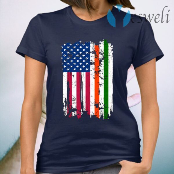 Irish Ireland Flag American T-Shirt