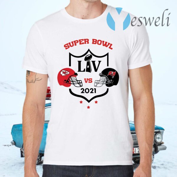Super Bowl LIV Kansas City Chiefs Vs Tampa Bay Buccaneers 2021 T-Shirt