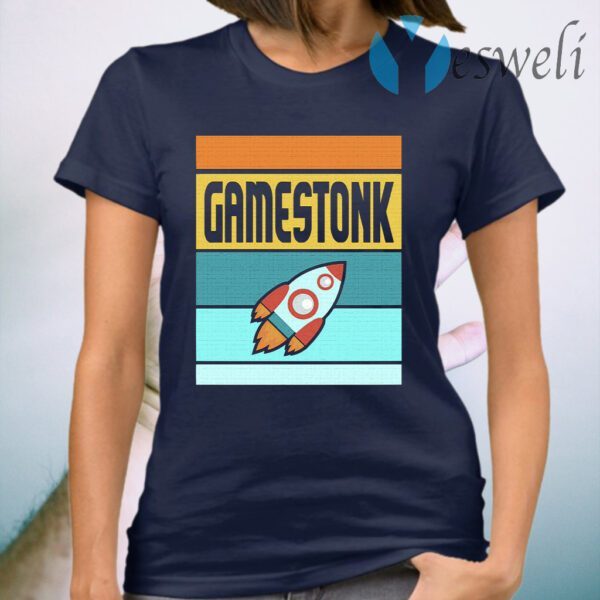 Vintage Of Gamestonk Game To The Moon T-Shirt