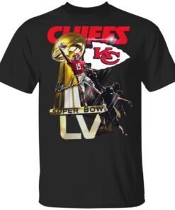 Patrick Mahomes Of Kansas City Chiefs Super Bowl Liv Champions 2021 T-Shirt