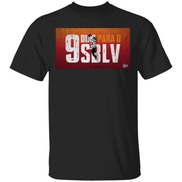 Lucky Dias Para O 9 SBLV Nfl 2021 T-Shirt