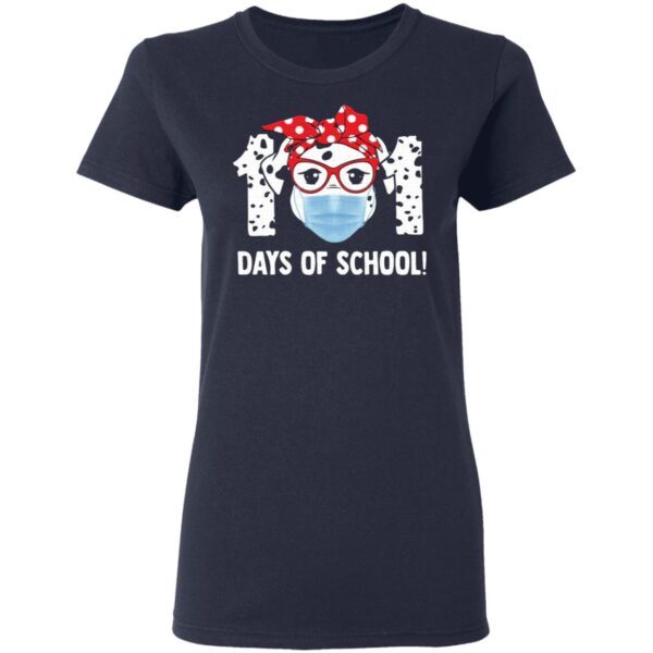 Dog Wearing Mask 101 Days of School Youth T-Shirt
