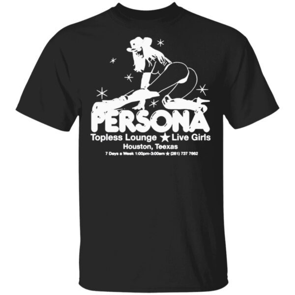 Persona Topless Lounge Live Girls T-Shirt