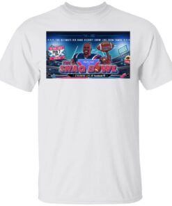 The Ultimate Big game Kickoff show live from Tampa Mercari The Shaq Bowl T-Shirt