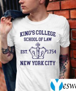 Alexander Hamilton King’s College School Of Law Est 1954 New York City Shirt