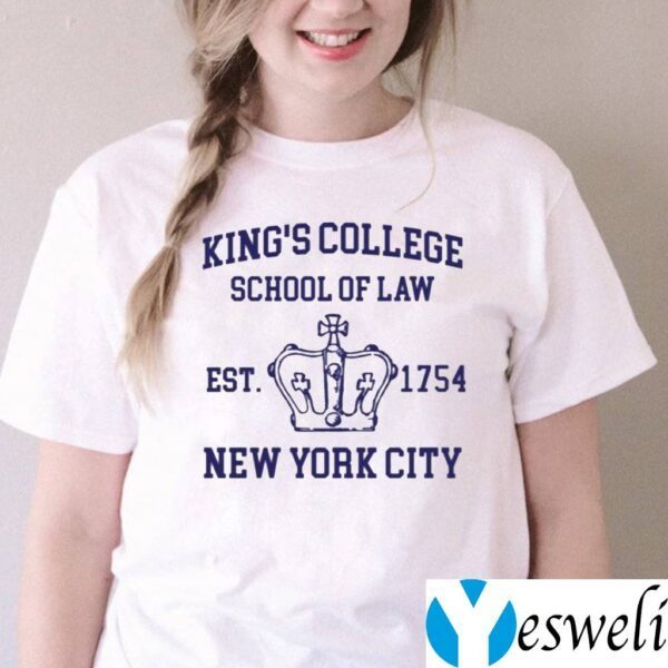 Alexander Hamilton King’s College School Of Law Est 1954 New York City Shirts