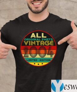 All Original Parts Vintage 2004 Limited Edition Shirt