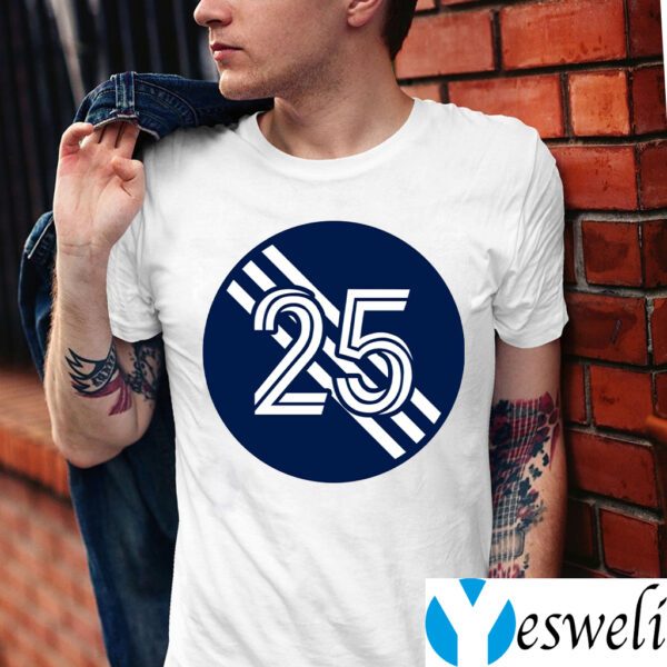 Arnór Ingvi Traustason Number 25 Jersey New England Revolution Inspired T-Shirt