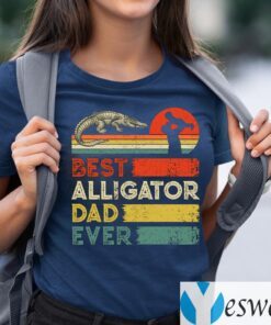 Best Alligator Dad Ever Animals Lover Shirt