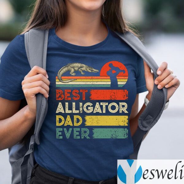 Best Alligator Dad Ever Animals Lover Shirt