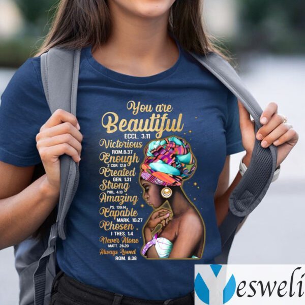 Black Girl Magic Afro Woman T-Shirts