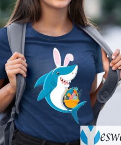 Bunny Shark Doo Doo Doo Easter Egg T-Shirts