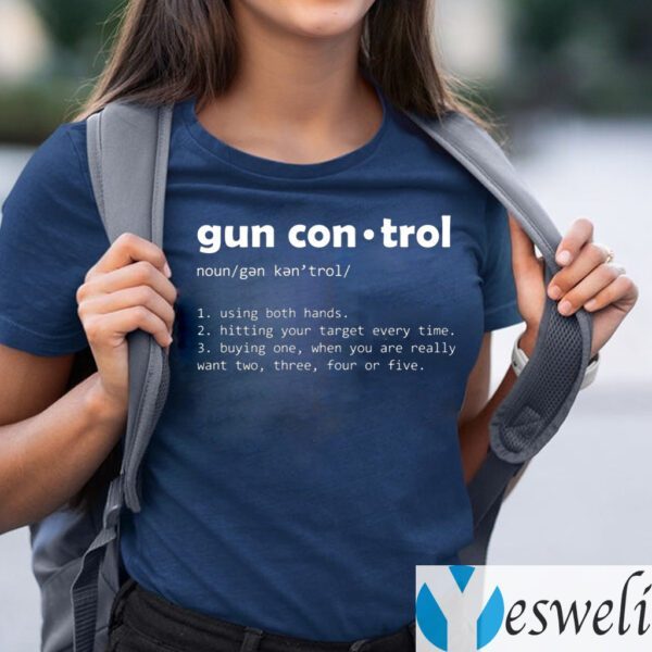 Definition Gun Control T-Shirts