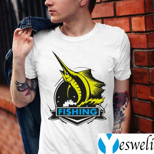 Fishing On Rough Seas Shirts