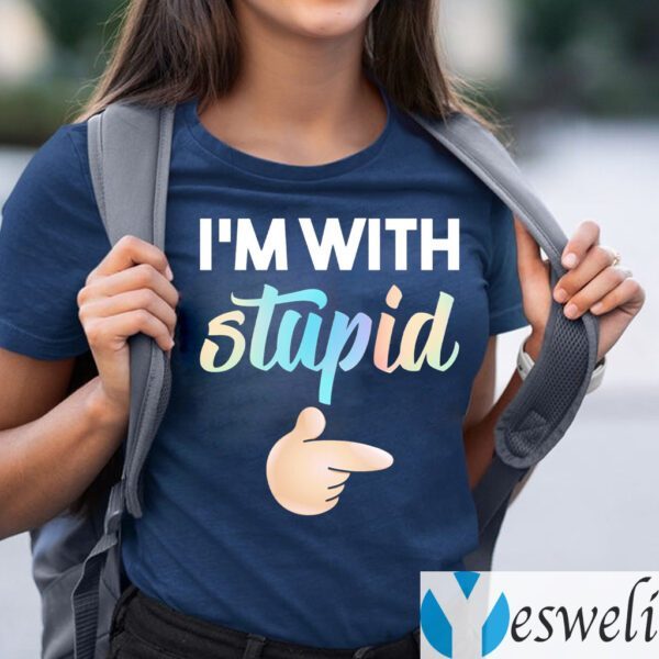I’m with Stupid Bestie Couple TeeShirt