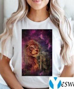 Knight warrior and Lion TeeShirts