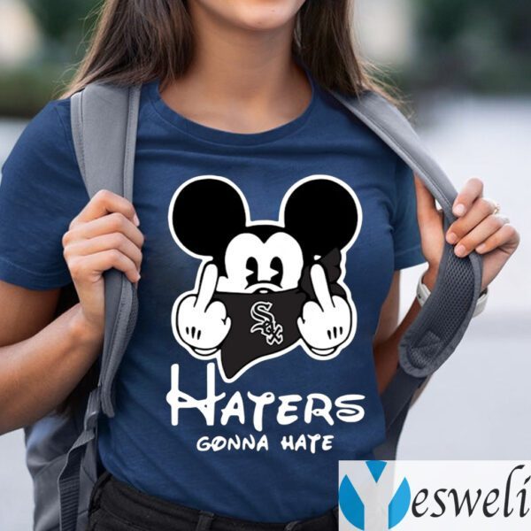 Mickey Mouse fuck Chicago White Sox haters gonna hate teeshirt